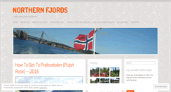 Desktop Screenshot of northernfjords.com